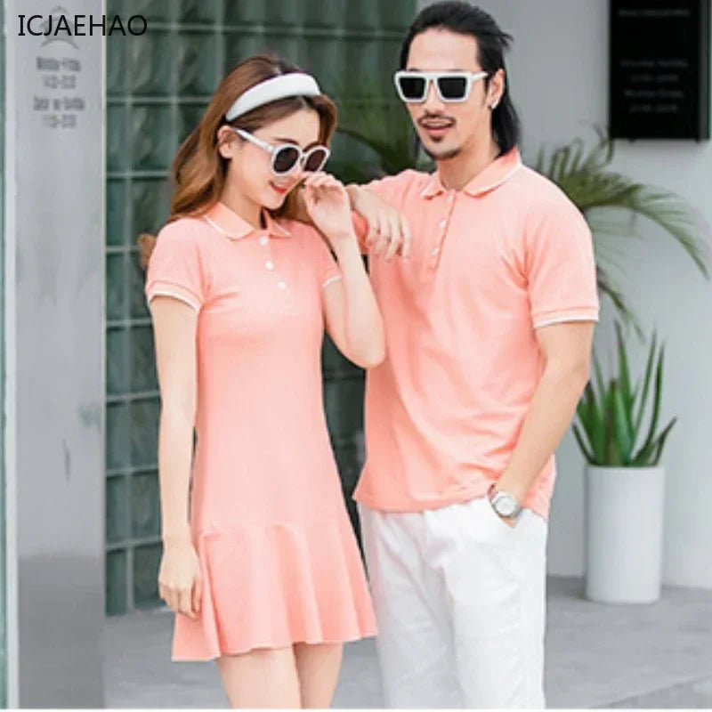 2025 Summer Fashion Family Matching Set Mother Daughter DressVacation Attire for All Father Son T-Shirt Outfit Cute Beachwear
